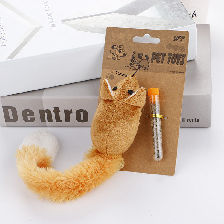 Long Tail Mouse Toy for Cats