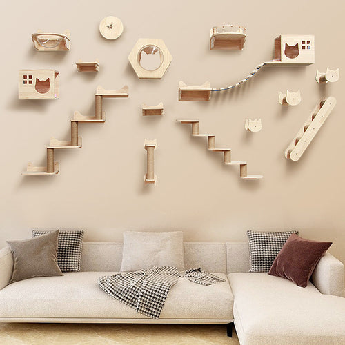 Cat Climbing Frame Wall Type