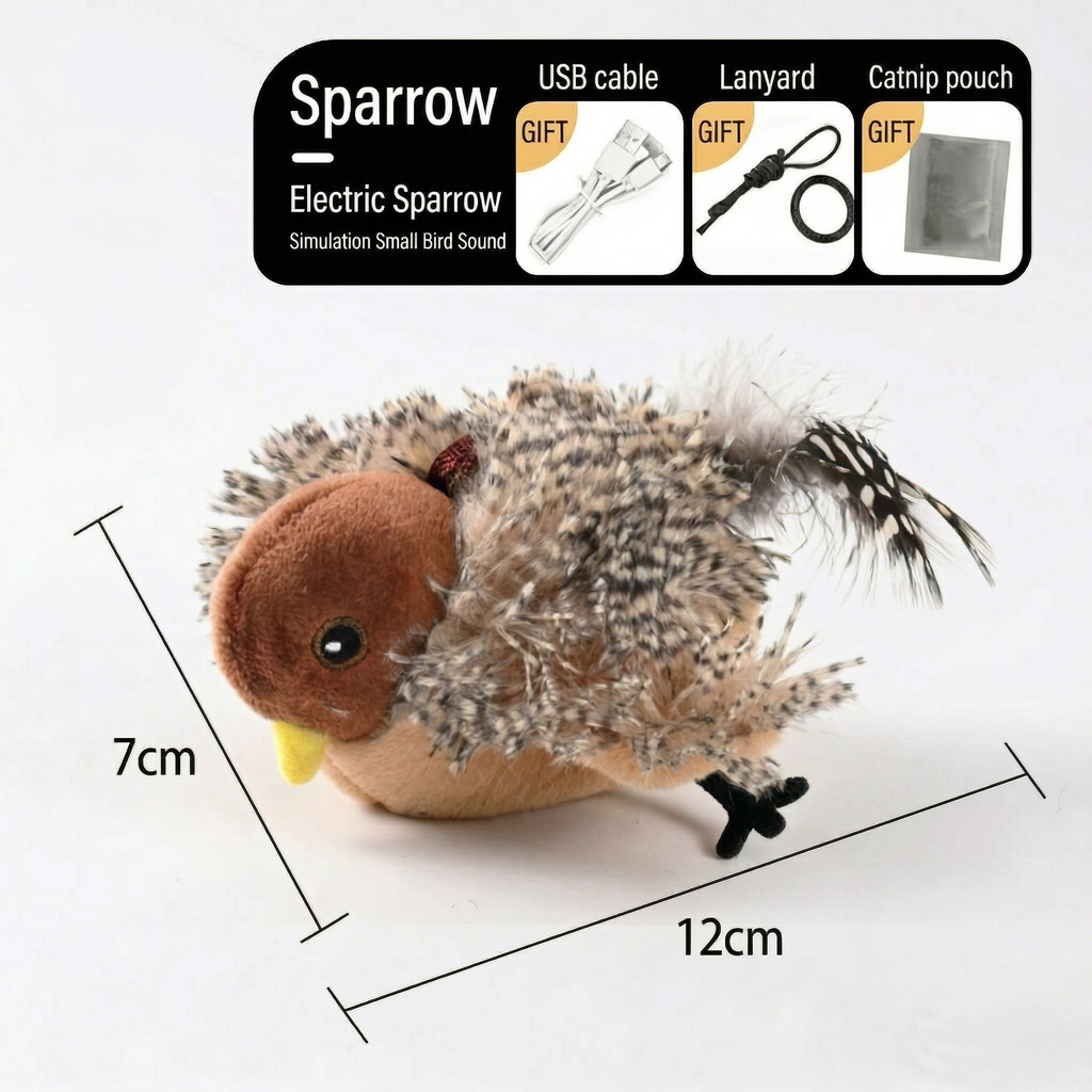 Flapping Bird Cat Toy