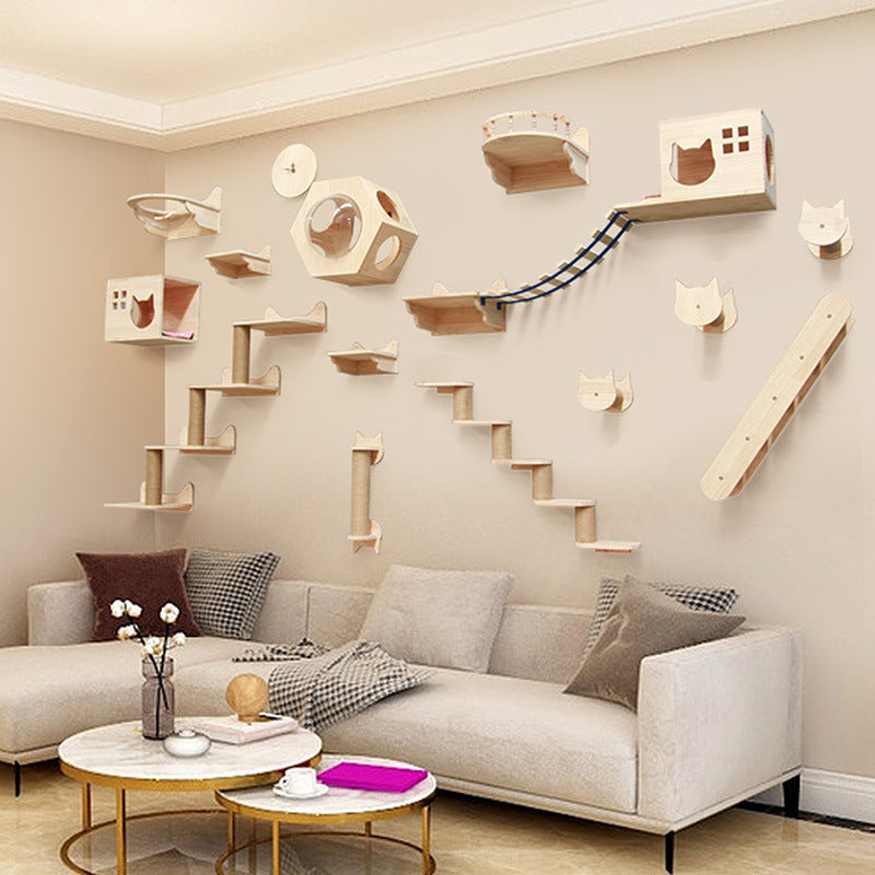 Cat Climbing Frame Wall Type