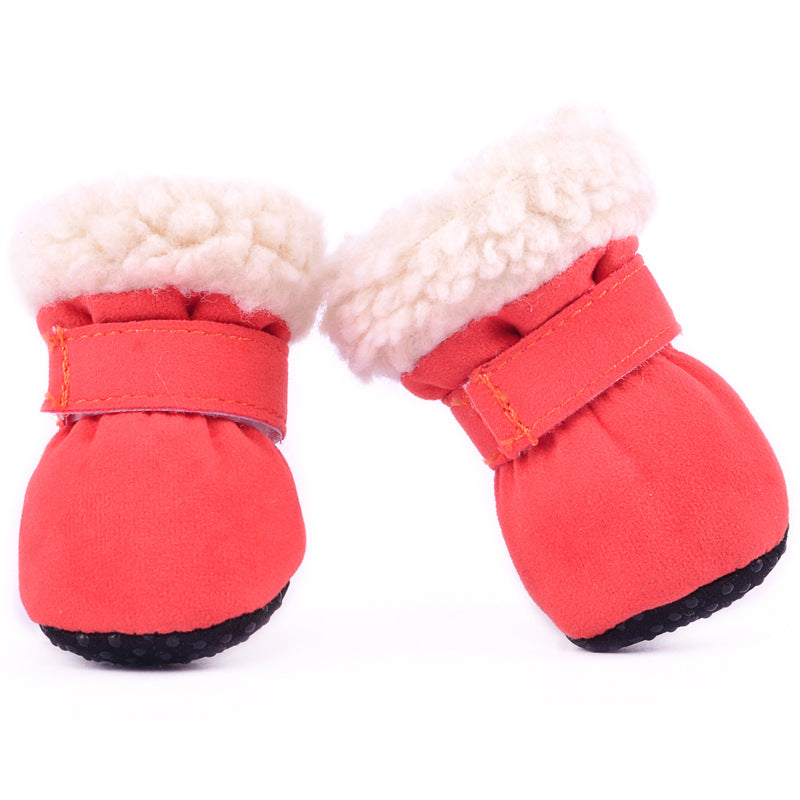 Waterproof Winter Dog Booties — Anti-Slip, Small Dogs