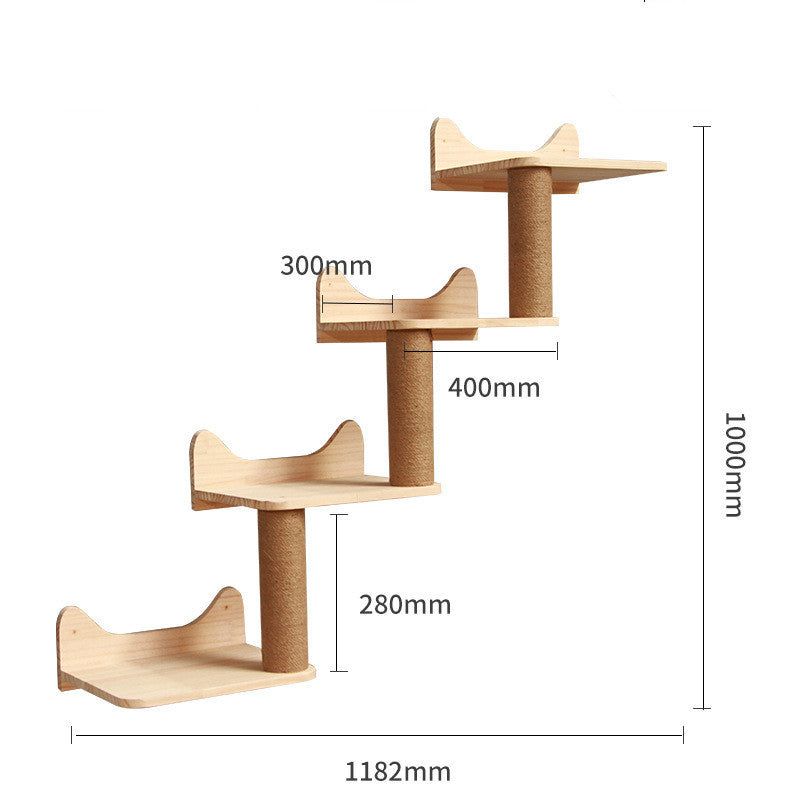 Cat Climbing Frame Wall Type