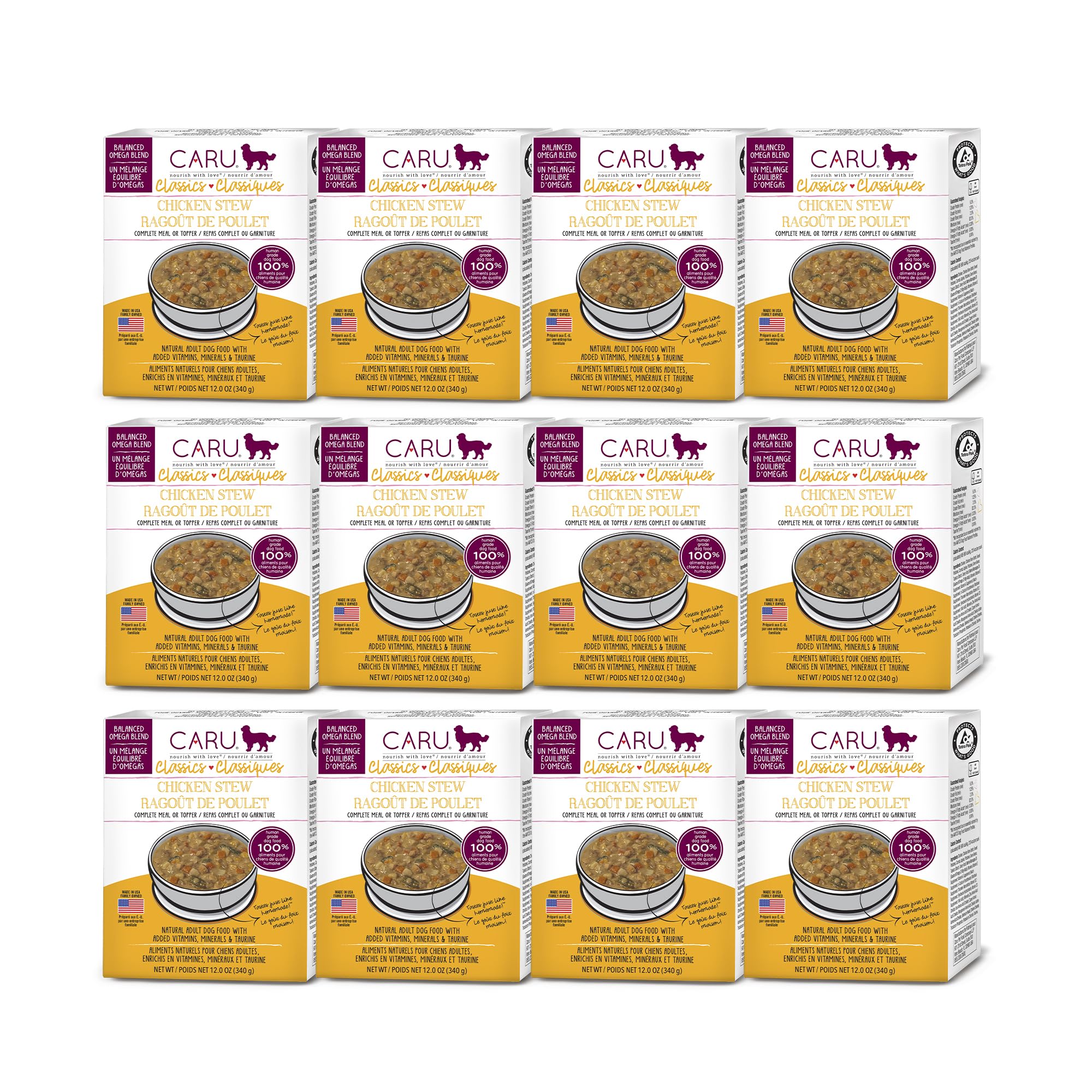 Classics Chicken Stew Wet Dog Food 12oz Case of 12