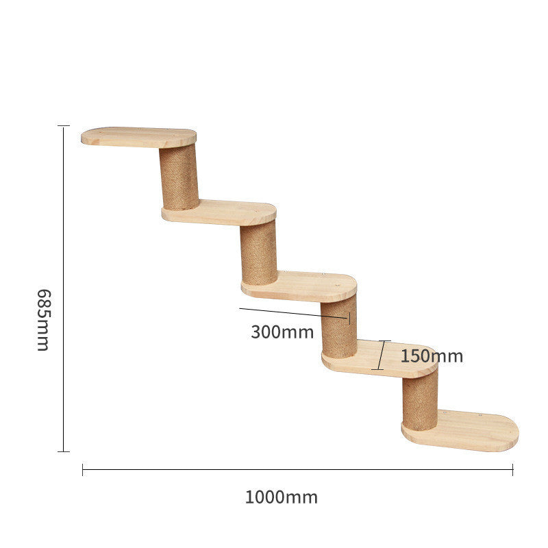 Cat Climbing Frame Wall Type