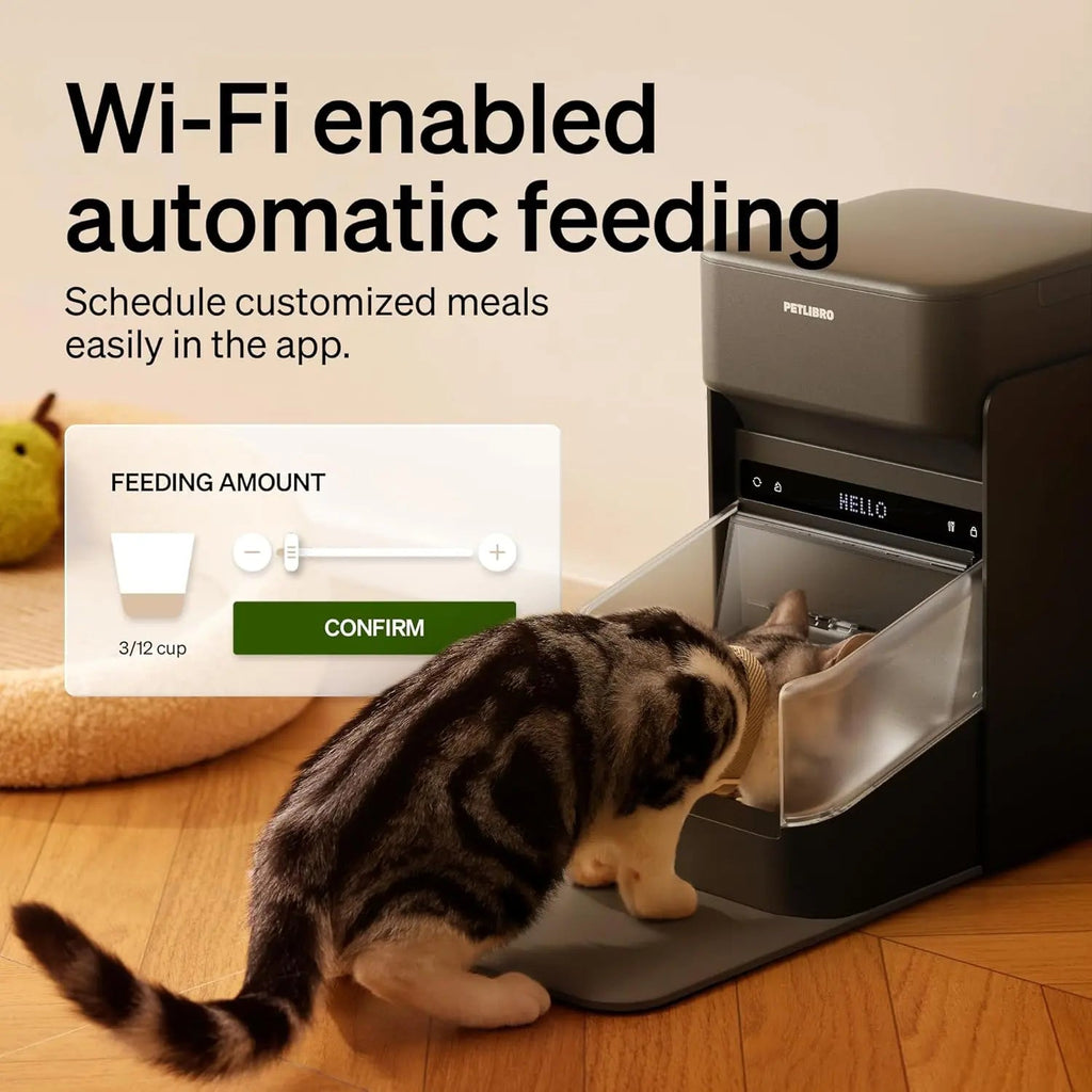 Automatic Cat Feeder — Collar Sensor & App Controlled