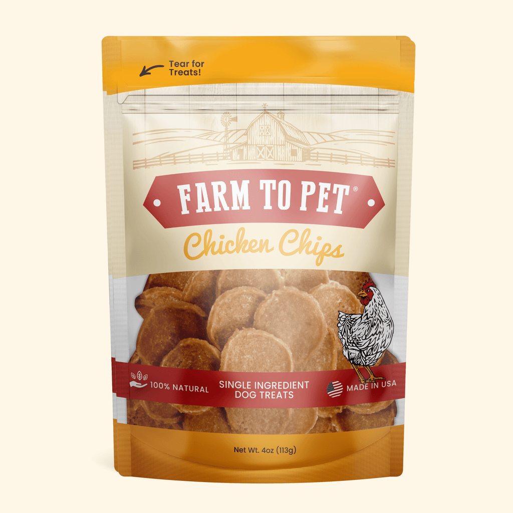 Farm to Pet Chicken Chips — All-Natural Single-Ingredient Dog Treats