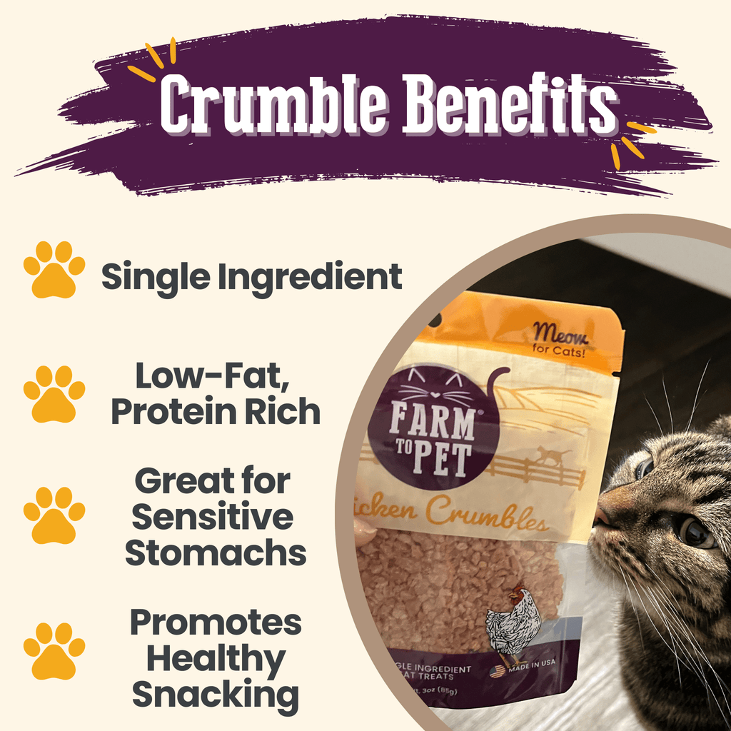 Chicken Crumbles Cat Treats