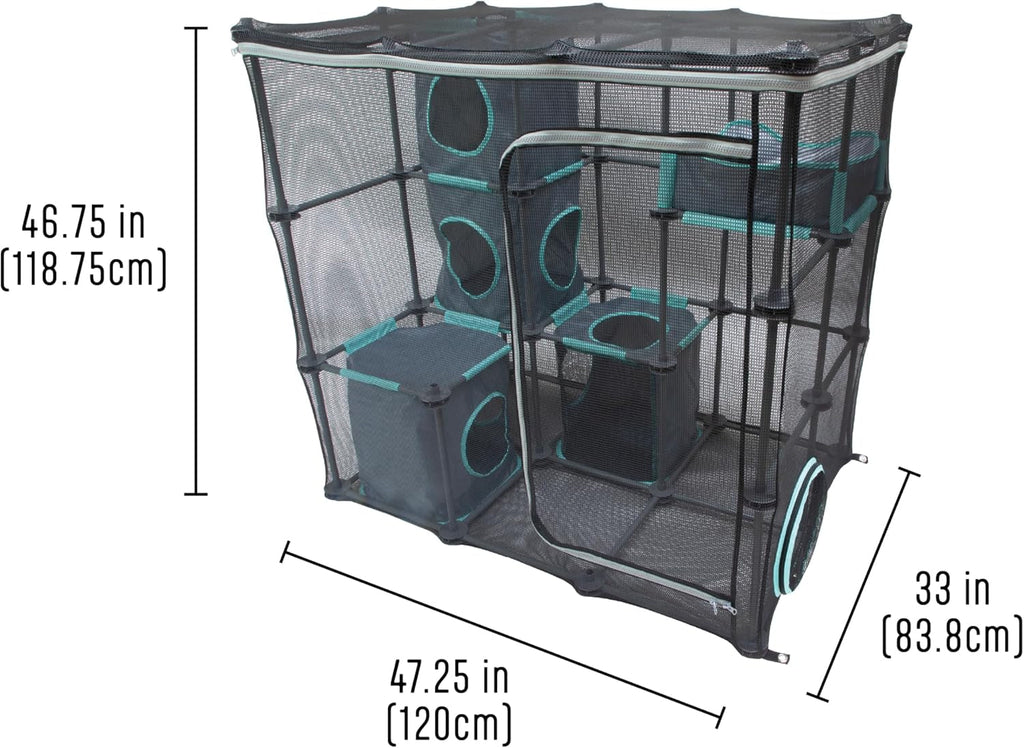 Kitty City Outdoor Catio — Play & Furniture Mega Kit