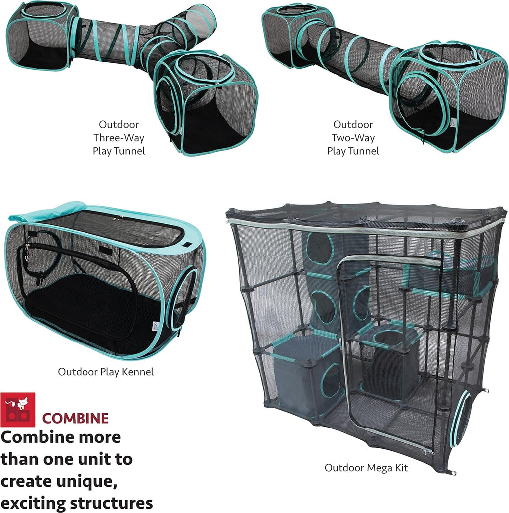 Kitty City Outdoor Catio — Play & Furniture Mega Kit