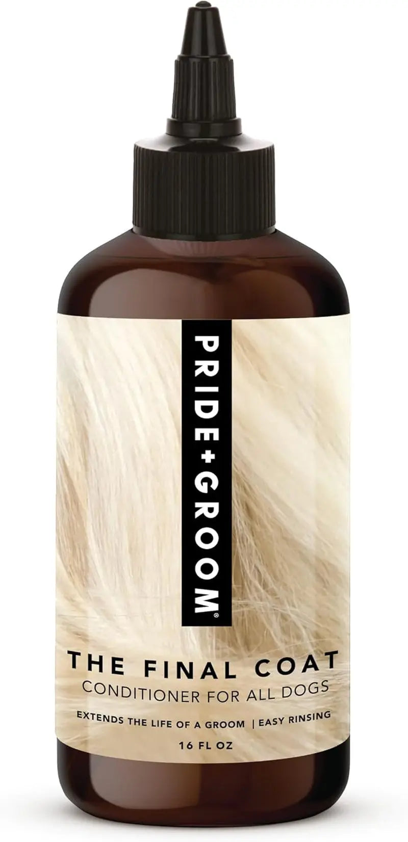 Pride + Groom Sensitive Dog Shampoo Natural Essential Oils 16oz