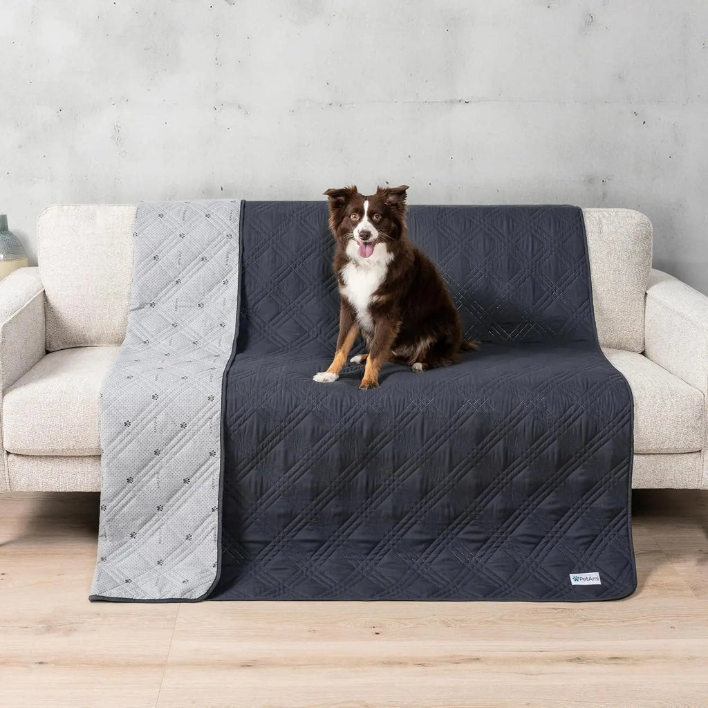 Reversible Waterproof Couch Cover – Washable Furniture Protector for Pets