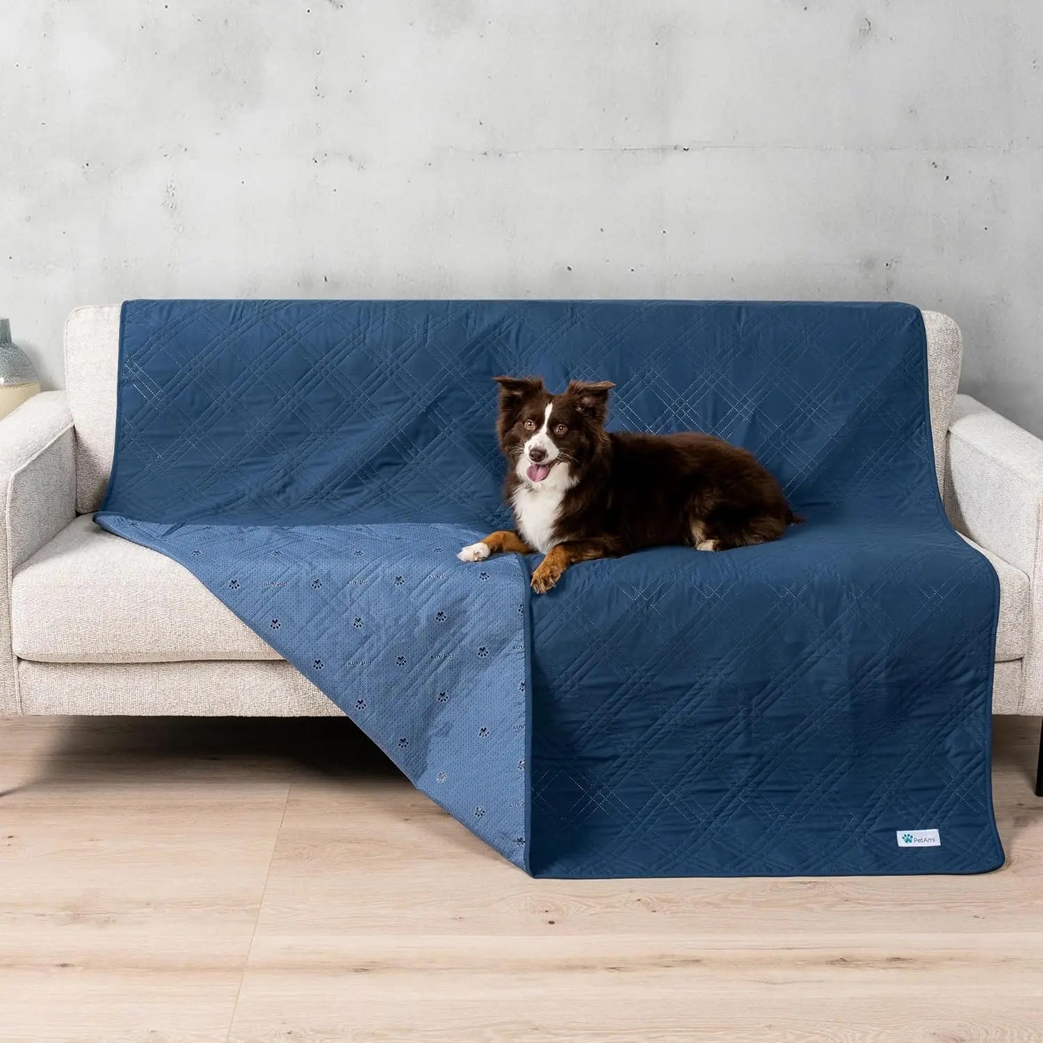 Reversible Waterproof Couch Cover – Washable Furniture Protector for Pets