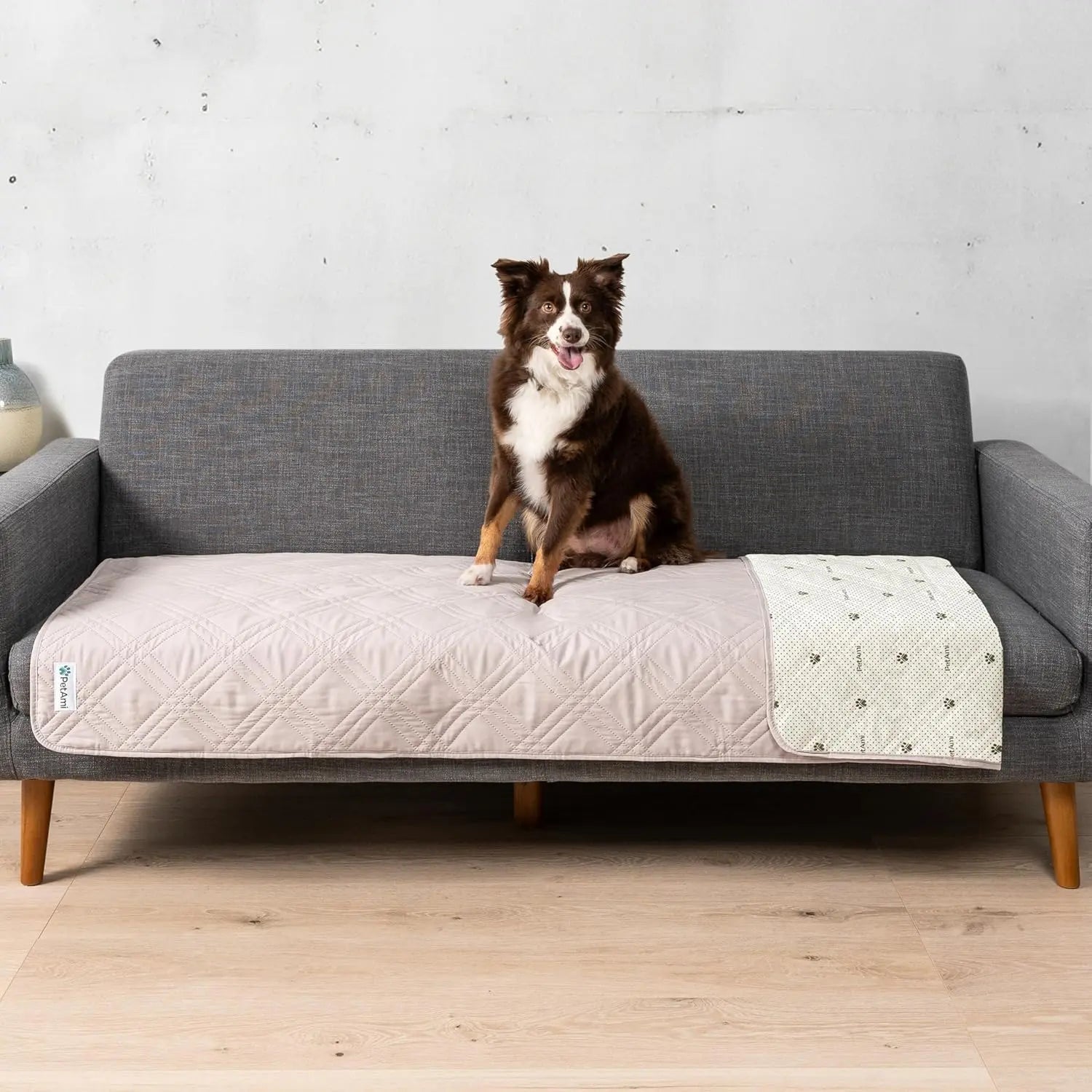 Reversible Waterproof Couch Cover – Washable Furniture Protector for Pets