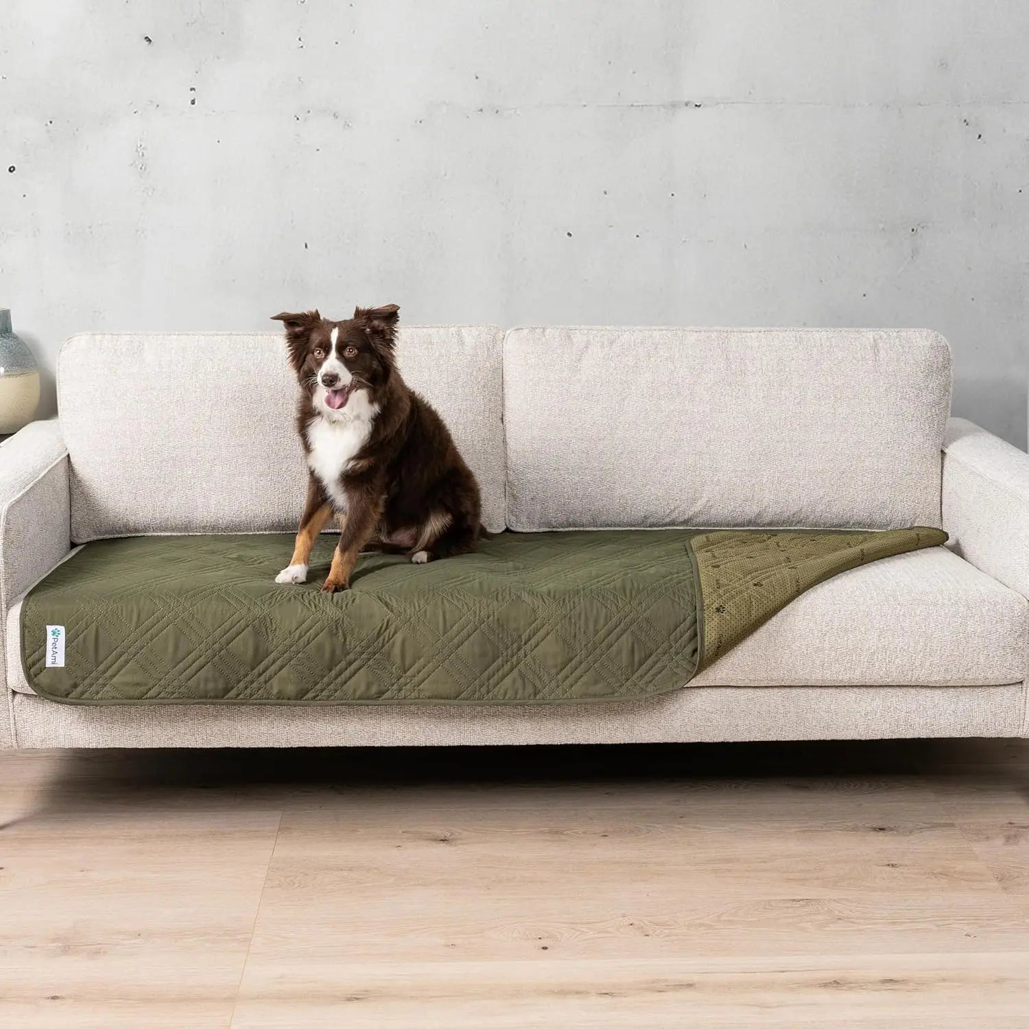 Reversible Waterproof Couch Cover – Washable Furniture Protector for Pets