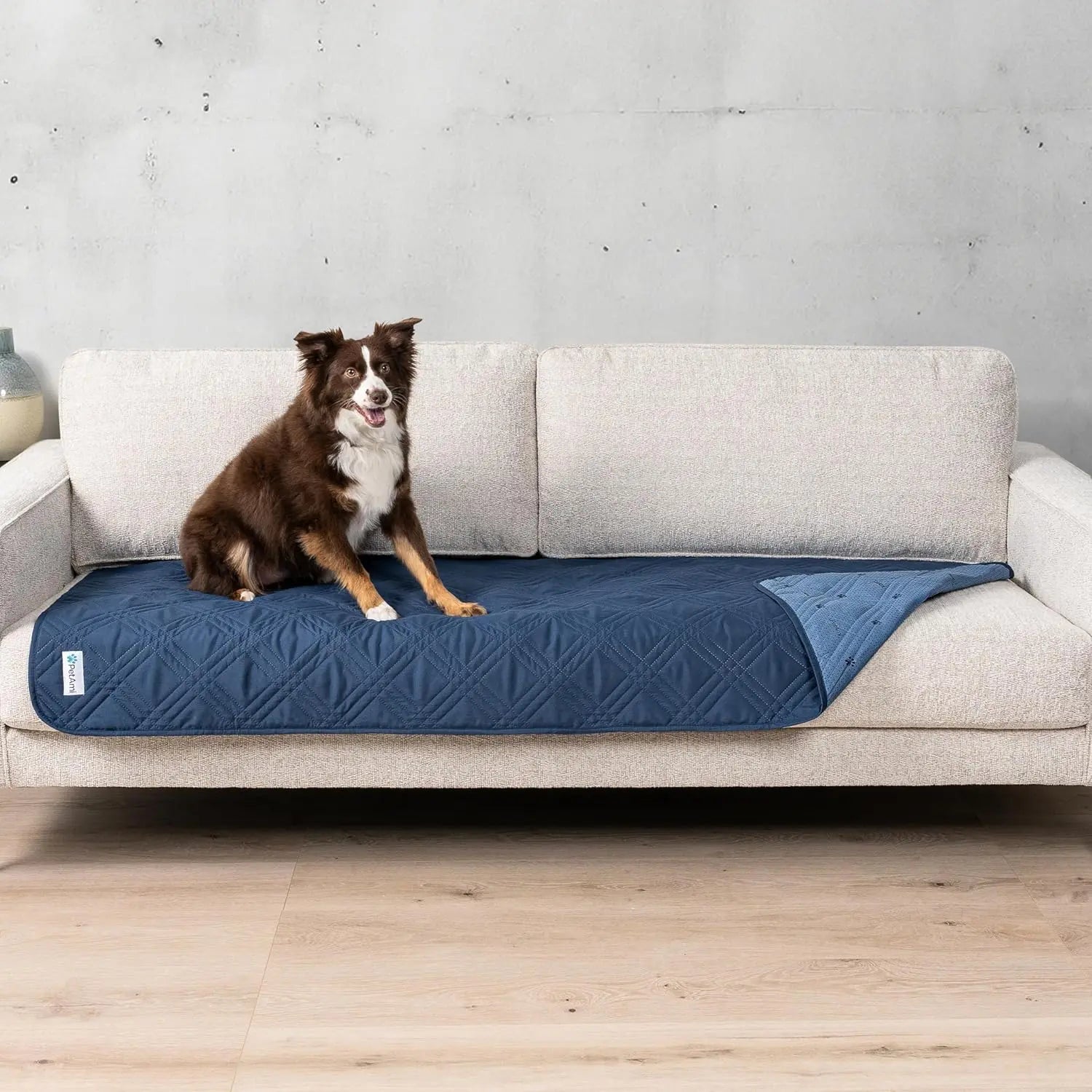 Reversible Waterproof Couch Cover – Washable Furniture Protector for Pets