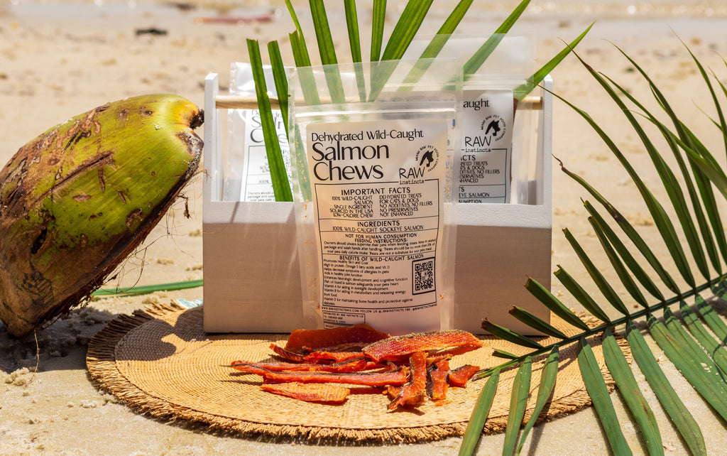 Wild Caught Salmon Chews 2oz