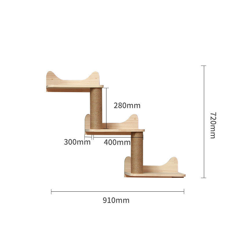 Cat Climbing Frame Wall Type