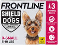 Frontline Shield Flea & Tick — X-Small Dogs 5-10 lbs, 3 Doses