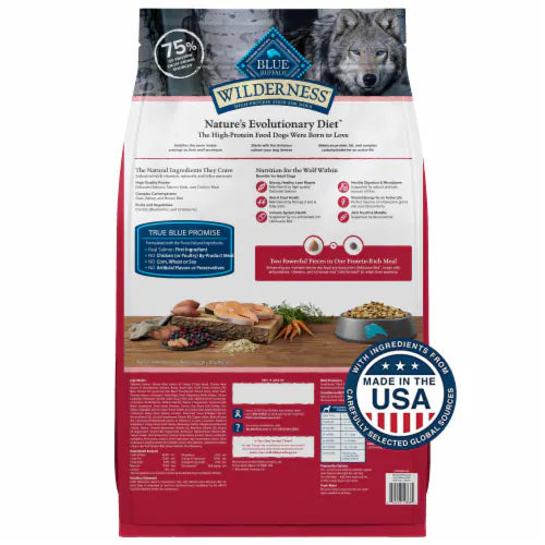 Blue Buffalo Wilderness Adult Salmon Dry Dog Food