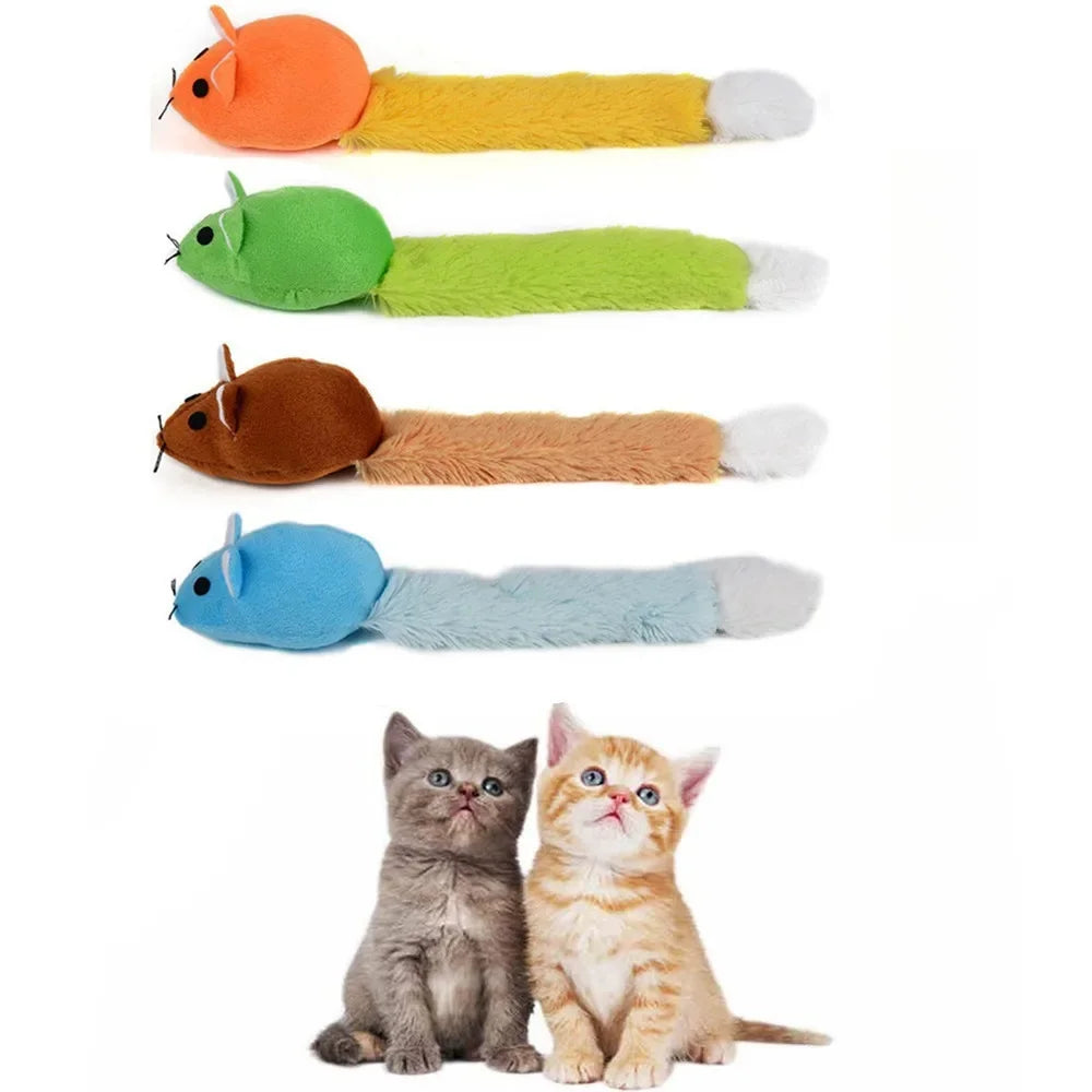 Long Tail Mouse Toy for Cats