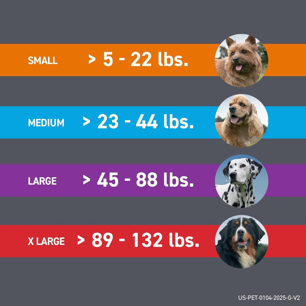 Frontline Shield Flea & Tick — X-Small Dogs 5-10 lbs, 3 Doses