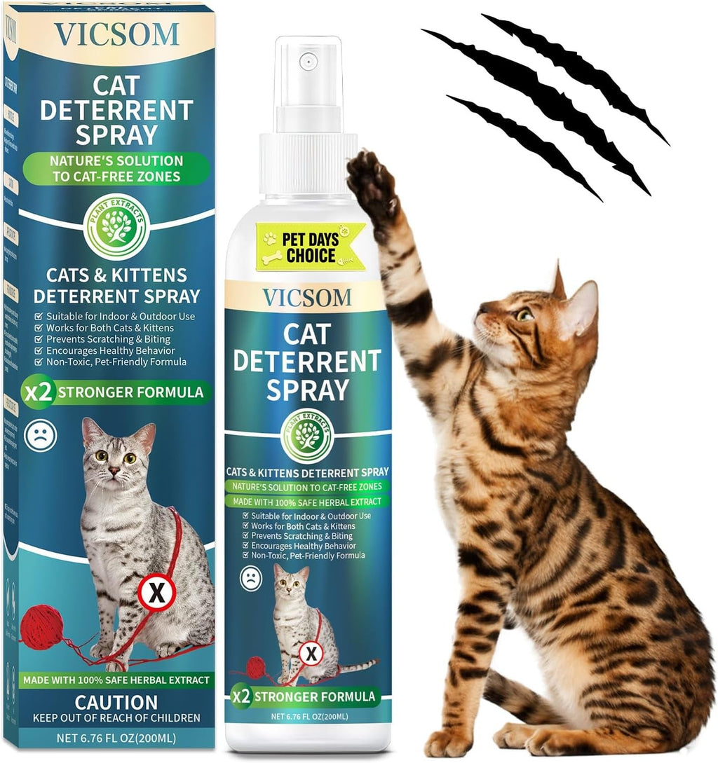 Cat Deterrent Spray for Furniture Scratching