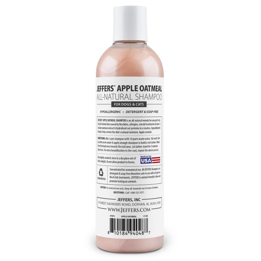 Apple Oatmeal Hypoallergenic Shampoo for Dogs & Cats