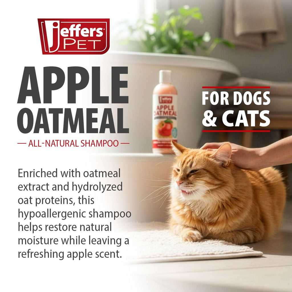 Apple Oatmeal Hypoallergenic Shampoo for Dogs & Cats