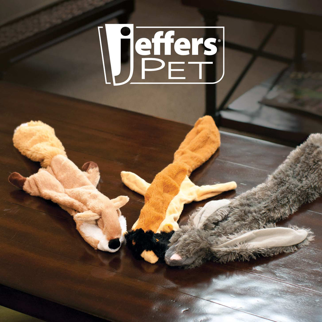 Unstuffed Plush Dog Toys