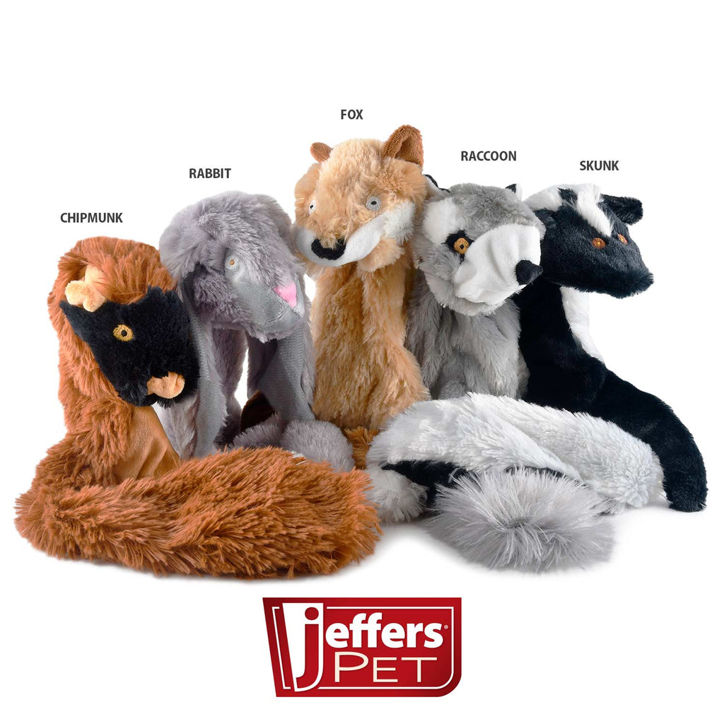 Unstuffed Plush Dog Toys