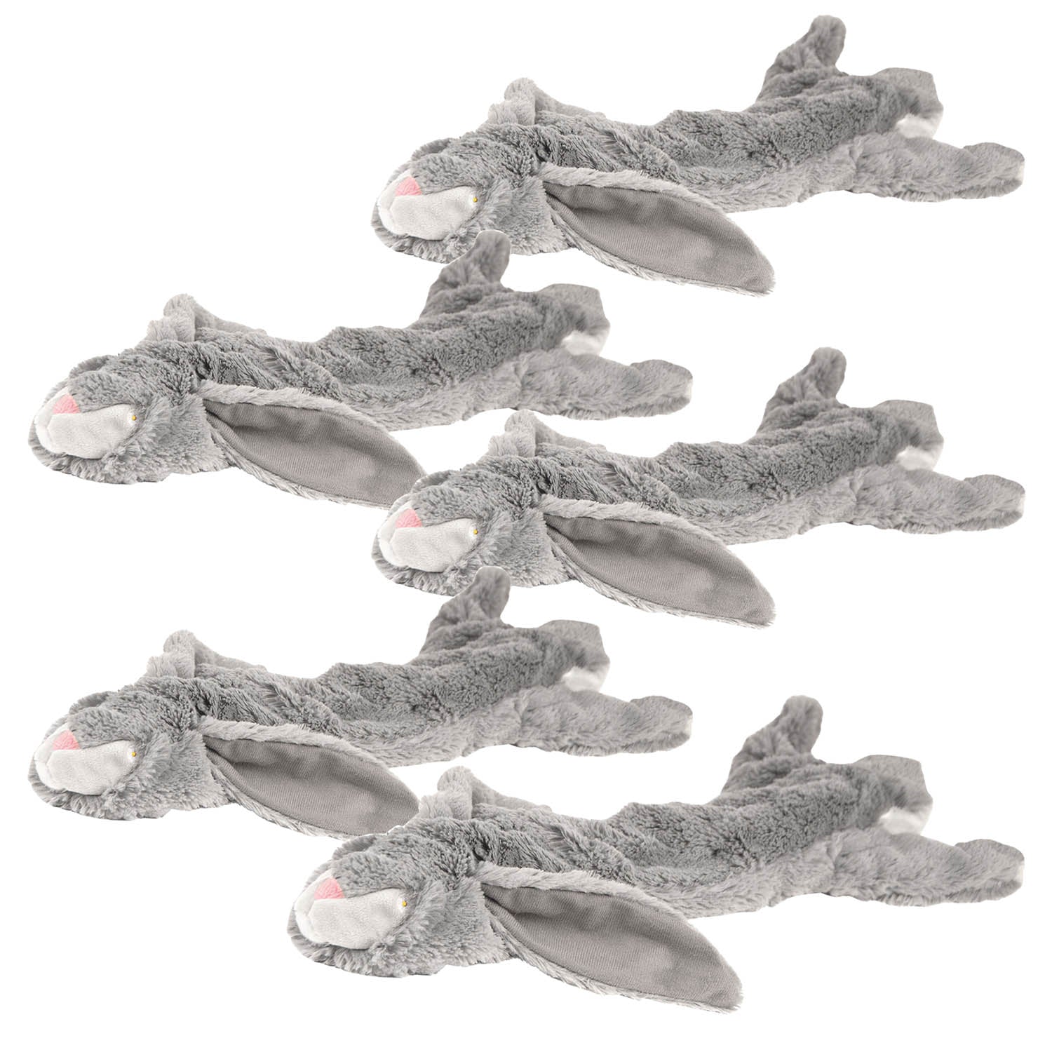 Unstuffed Plush Dog Toys