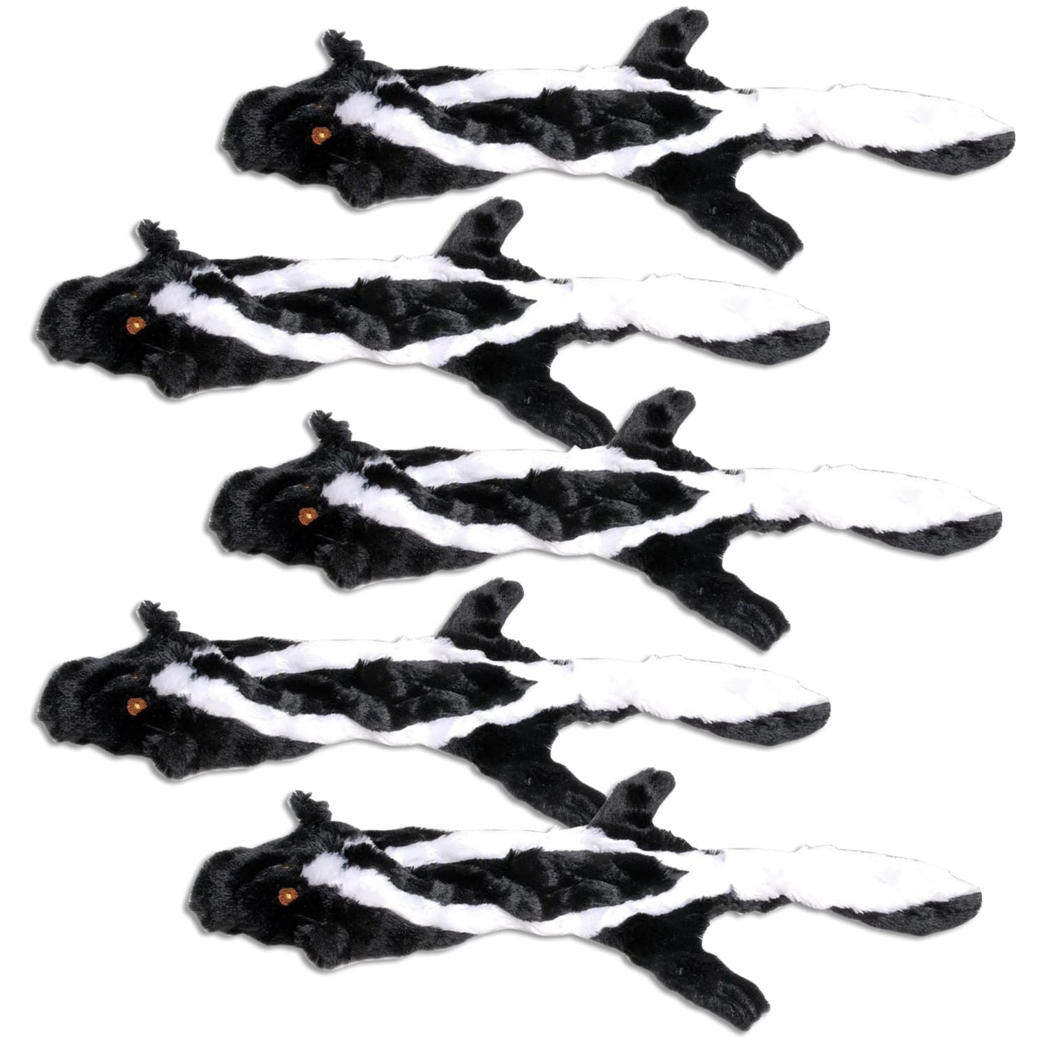 Unstuffed Plush Dog Toys